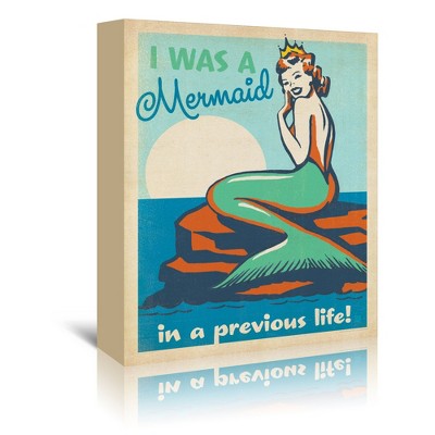 Mermaid Queen by Anderson Design Group Wrapped Canvas - Americanflat - 5" x 7"