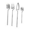 Unique Bargains Flatware Sets Dishwasher Safe Wall-Mountable Cutlery Set Knife Fork Large Small Spoons 4-Piece Set Silver Tone 8.27"x1.97"x1.97" 1 Set - 3 of 4