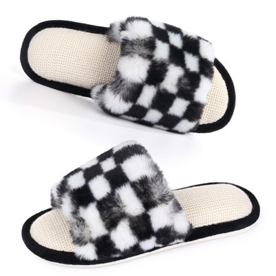 black and white checkerboard