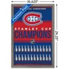 Trends International NHL Montreal Canadiens - Champions 23 Framed Wall Poster Prints - 3 of 4