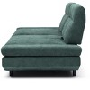 GDFStudio Eric 85" Fabric Pull-Out Sleeper Sofa with Adjustable Armrest and Backrest, Green - 4 of 4