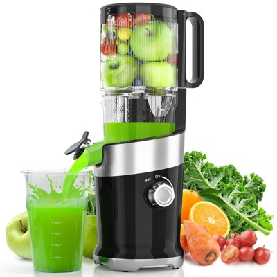 Ecoself Slow Juicer Machines, Cold Press Juicer 4.9" Extra Large Feed Chute for Whole Fruits and Vegetables & Easy Clean