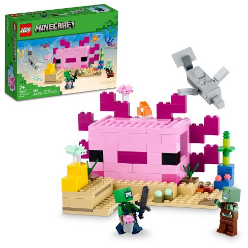 LEGO Minecraft The Bee Cottage Building Set - Construction Toy with  Buildable House, Farm, Baby Zombie, and Animal Figures, Game Inspired  Birthday