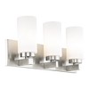 Livex Lighting West Lake 3 - Light Vanity in  Brushed Nickel - 3 of 4