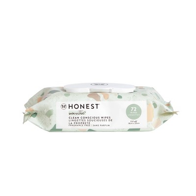 The Honest Company Plant-Based Baby Wipes made with over 99% Water - Classic - 72ct
