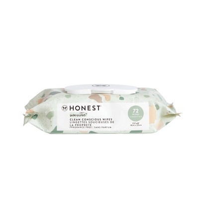 Image of The Honest Company Plant-Based Baby Wipes made with over 99% Water - Classic - 72ct