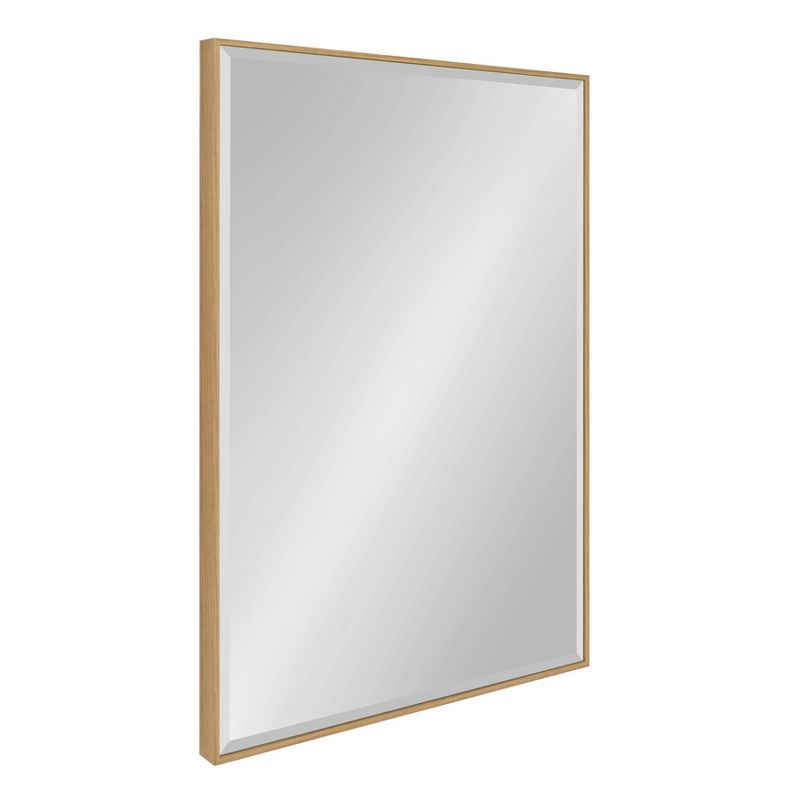 25&#34; x 37&#34; Rhodes Framed Wall Mirror Natural - Kate and Laurel, 1 of 10