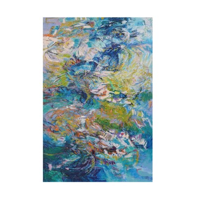 Trademark Fine Art - Dorothy Fagan  Blue Immersion I Canvas Art