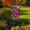 Fall Cardinal Applique Garden Flag Autumn Leaves 18" x 12.5" Briarwood Lane - 4 of 4