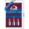 Trends International NHL Colorado Avalanche - Champions 23 Framed Wall Poster Prints - 3 of 4