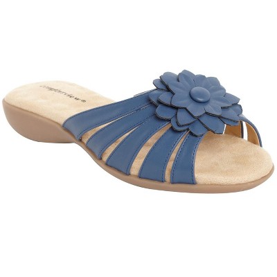 Comfortview Women's The Abigail Slip On Sandal (Wide Widths Available)