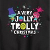 Boys' - Trolls - Jolly Trolly Christmas Branch and Poppy Graphic Long Sleeve Fleece Sweatshirt - 2 of 4