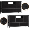 Jojoka 8 Dresser TV Stand with Power Outlet & LED Light, 55'' Wide TV Stand with 8 Deep Drawers - 4 of 4