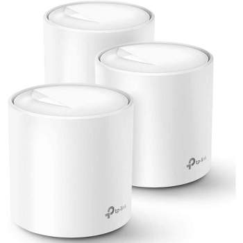 TP-Link Deco X60 Wi-Fi 6 AX3000-3 Pack - Whole-Home Mesh Wi-Fi System White Manufacturer Refurbished