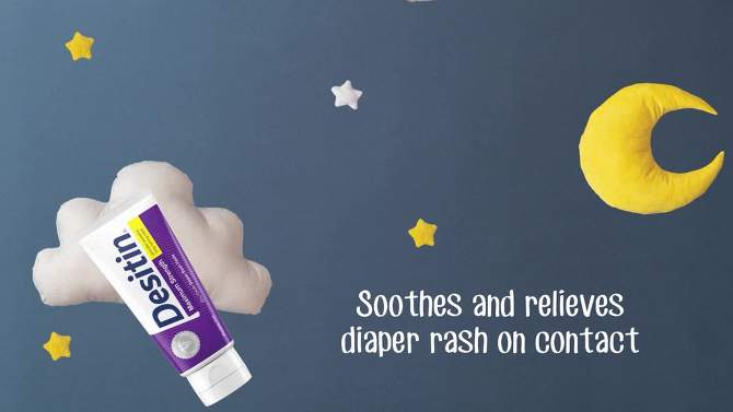 Desitin Maximum Strength Baby Diaper Rash Cream with Zinc Oxide - 2oz, 2 of 9, play video