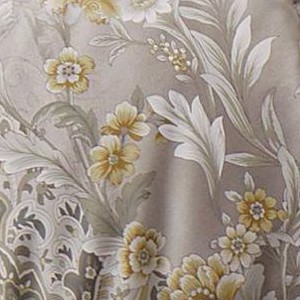 yellow paisley