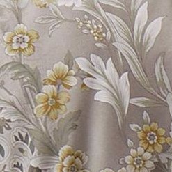 yellow paisley