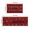 Christmas Kitchen Runner Mat Sets Non Skid Floor Mats for Laundry Sink, 17" x 29" + 17" x 47" - 4 of 4