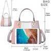 Best Purses and Handbagswith Multiple Pockets, Leather Top Handle Satchel Fashion Tote Shoulder Bags - 4 of 4