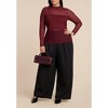 ELOQUII Paneled Sheer Turtleneck - 4 of 4