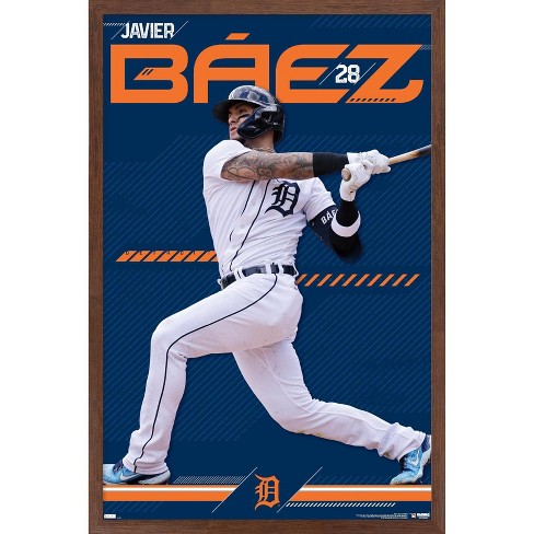 Trends International Mlb Detroit Tigers - Javier Báez 23 Framed