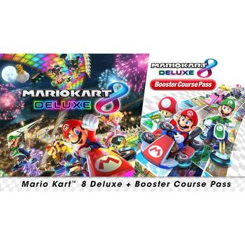 Mario Kart 8 + Racing Wheel Pro Deluxe Bundle