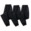 Mens 3 Pack Fleece Joggers Ultra Soft - 2 of 4
