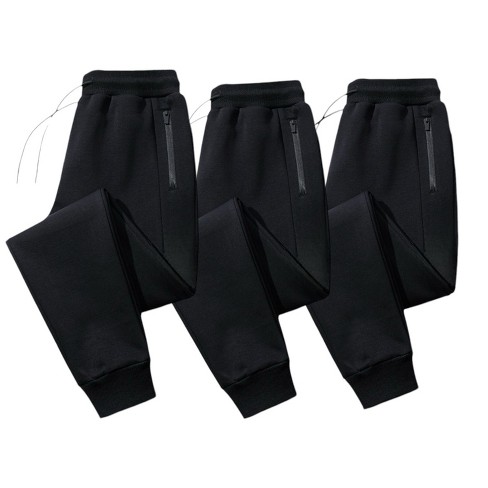 Mens 3 Pack Fleece Joggers Ultra Soft - image 1 of 4