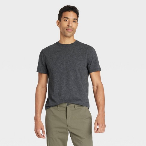 Americana Stay Cool Men's Gray Heather T-shirt-large : Target