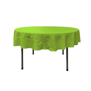 Slickblue Polyester Poplin Round Tablecloth 41 Different Colors 7 Sizes - 1 of 1