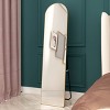 Arched Mirror,Skinny Mirrors With Aluminium Alloy Frame,Dressing Mirror,Mirror Clothing Store,Full Length Mirror With Stand-The Pop Home - 3 of 4
