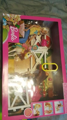 Barbie hugs and online horses set