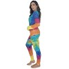 #followme Tie Dye 2 Piece Jogger Thermal Pajama Set for Women 6862-10575-XXL - 2 of 3