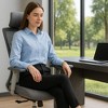 CAVINAS Mesh 360～ Swivel Office Chair on Wheels,Gaming Chair with High Back and Adjustable Height,Computer Chair for Office - 2 of 4