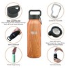 Healthy Human Stainless Steel Water Bottle |(Natural Wood, 21 oz/ 621 ML) - 2 of 4