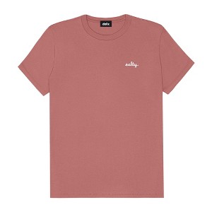 Dalix Salty Embroidery Cotton Tee Short Sleeve Casual Shirt Spring Summer Everyday Womens - 1 of 4
