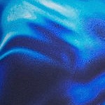 electric blue multi/swirls