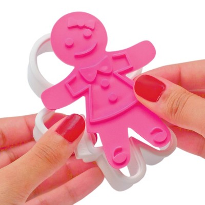 Tovolo Ginger Girl Cookie Cutters Assorted 81-3811