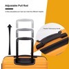 KTMBDW Luggage Sets PC+ABS Durable Suitcase Double Wheels TSA Lock - 2 of 4