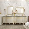 Keonjinn Framed Wall Mirror, Modern Rectangular Bathroom Vanity Mirror, Wall Mounted - 2 of 4