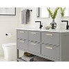 Amerock Overton Split Finish Cabinet or Drawer Pull - 3 of 4