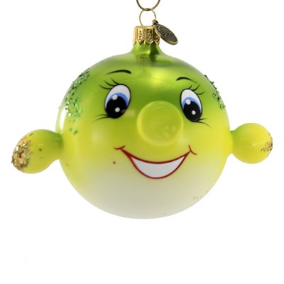 Blu Bom 5.5" Stella Smiling Fish Christmas Ornament Swim  -  Tree Ornaments