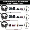 OneOdio Pro-50 Hi-Res Over Ear Wired Headphones for Studio Monitoring and Mixing, Sound Isolation, 50mm Driver Unit, Wired for AMP Guitar (Black) - 3 of 4