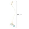 Unique Bargains Pearl Chain Bow Water Cup Pendant 1 Pc - 2 of 4