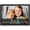 PosterPalooza | Photo Size Slim Profile Black Frame - UV Acrylic, Foam Board Backing, Hanging Hardware - 2 of 4