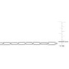 EVERLY JEWELRY | Sterling Silver 3.5mm Polished Paperclip Chain Necklace - 18 in - 3 of 4