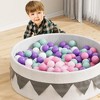 BalanceFrom Fitness 2.3 Inch Crush Proof Play Pit Balls with Reusable Mesh Storage Bag for Playpens, Bounce Houses, and Kiddie Pools - 4 of 4