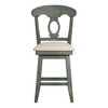 24" South Hill Napoleon Back Swivel Counter Height Chair - Inspire Q - image 4 of 4