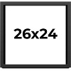 PosterPalooza | Shadow Box 1.5" Depth Black Picture Frame - UV Acrylic, Backing Board, Hanging Hardware - 2 of 4