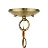 Livex Lighting Aria 3 - Light Chandelier in  Antique Brass - 4 of 4